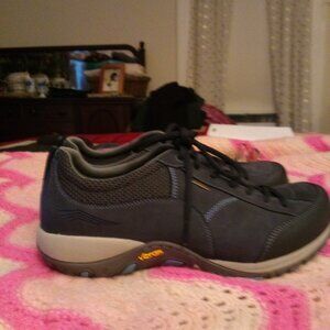 Dansko Womens Leather Paisley Milled Nubuck Sneakers Navy 4359751075 Size 42 W